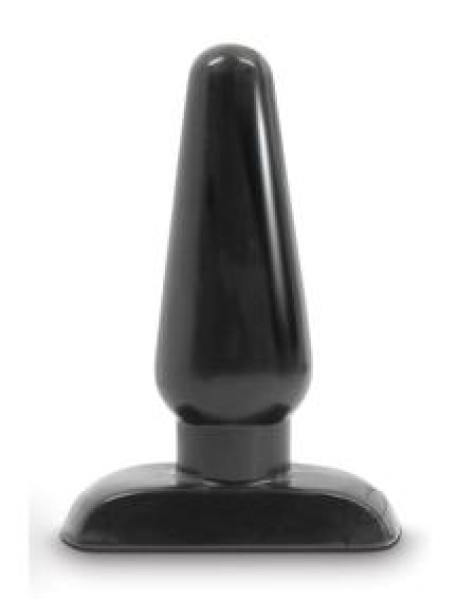 Anal Adv Basic Anal Plug Md Black