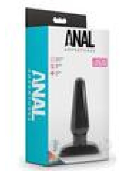 Anal Adv Basic Anal Plug Md Black