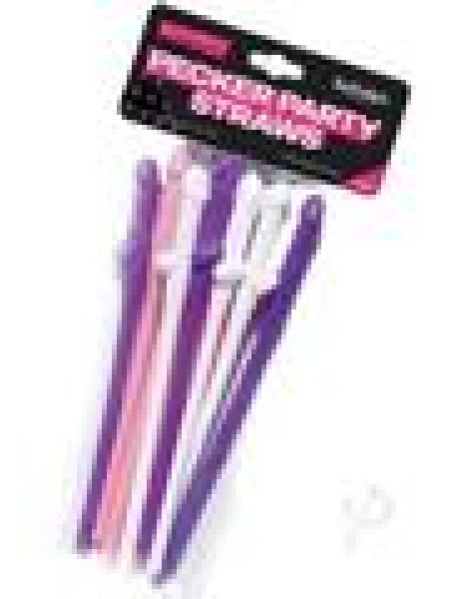 Bachelorette Party Pecker Straws 10pk