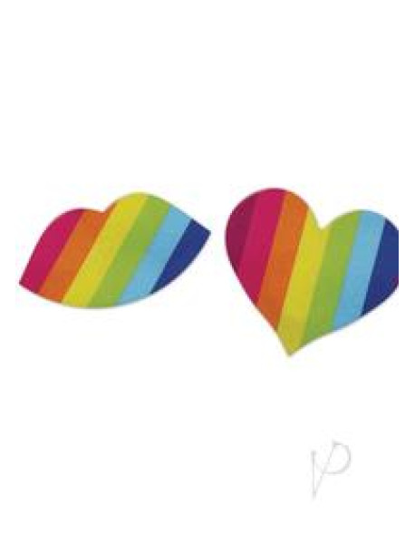 Nipplicious Rainbow Nipple Pasties Nipplicious Rainbow Nipple Pasties