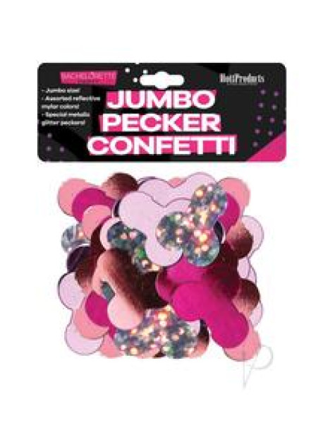 Jumbo Mylar Pecker Party Confetti
