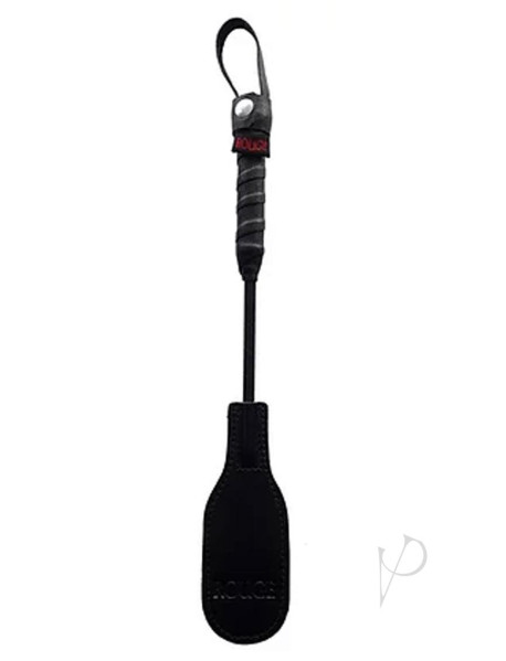 Mini Leather Oval Paddle Black