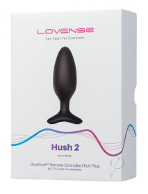 Hush 2 Plug 1.75 Black