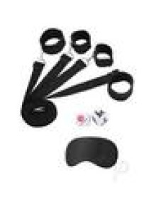 Ouch Bed Bindings Restraint System Black