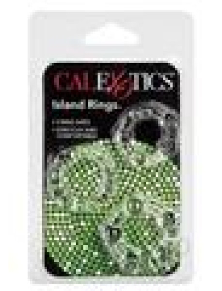 Silicone Island Rings-clear