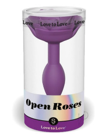 Open Roses Sm Purple