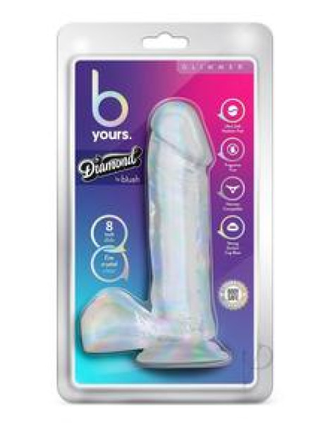 B Yours Diamond Glimmer 8 Clear B Yours Diamond Glimmer 8 Clear