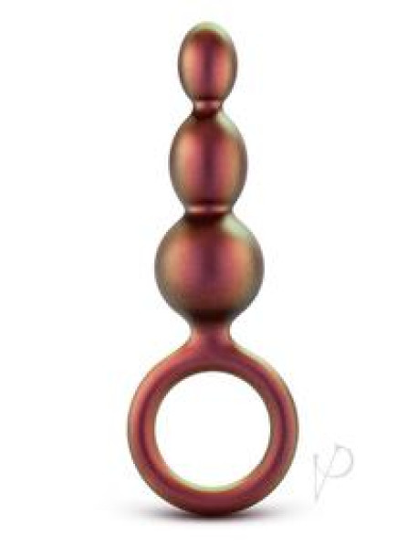 Anal Adv Matrix Beaded Loop Plug Copper Anal Adv Matrix Beaded Loop Plug Copper