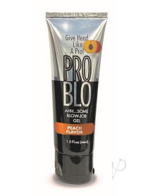Problo Oral Pleasure Gel Peach 1.5oz