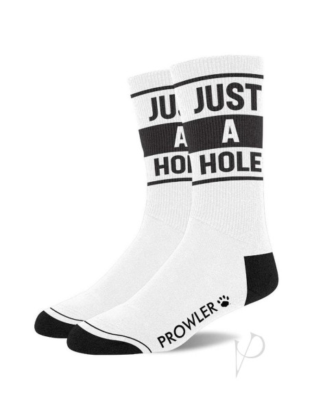 Prowler Red Just A Hole Sock Wht/blk