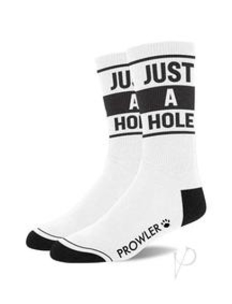 Prowler Red Just A Hole Sock Wht/blk