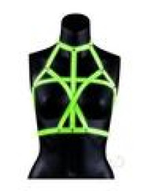 Ouch Bra Harness Gitd L/xl(spec)