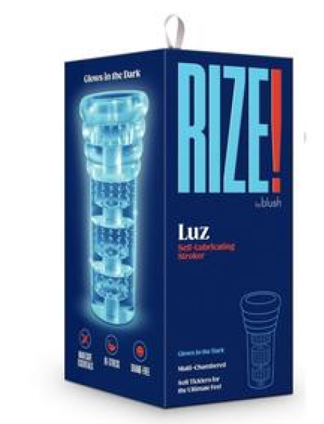 Rize Luz Self Lube Stroker Clear
