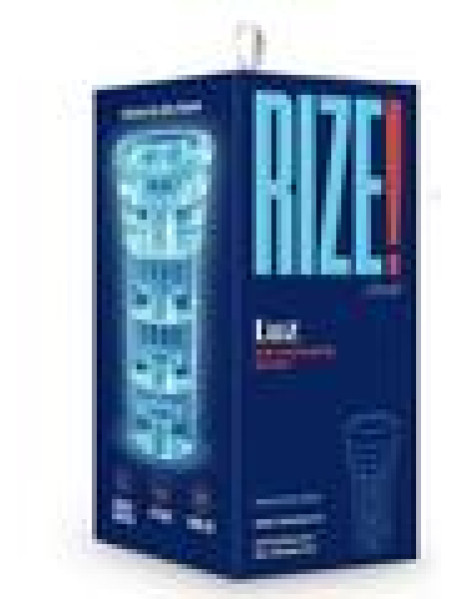 Rize Luz Self Lube Stroker Clear