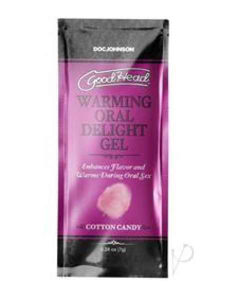 Goodhead Warm Oral Cott Candy 48pc Bulk