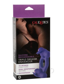 Silicone Recharge Triple Orgasm Purple