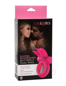 Silicone Recharge Dual Butterfly Ring