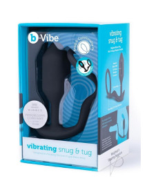 B-vibe Vibrate Snug Tug Md Black