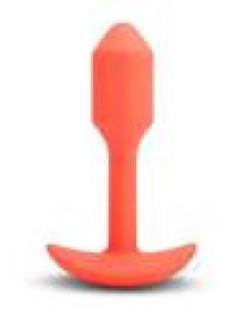 B-vibe Vibrate Snug Plug Sm Orange
