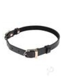 Sandm Double Buckledaycollarblk/gld(disc)