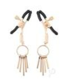 Sandm Verge Nipple Clamps Gld/blk(disc)
