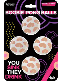 Boobie Beer Pong Balls 4pk