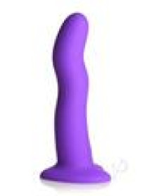 Simply Sweet Wavy Dildo W/remote Pur
