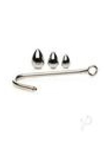 Ms Anal Hook Trainer W/3 Plugs