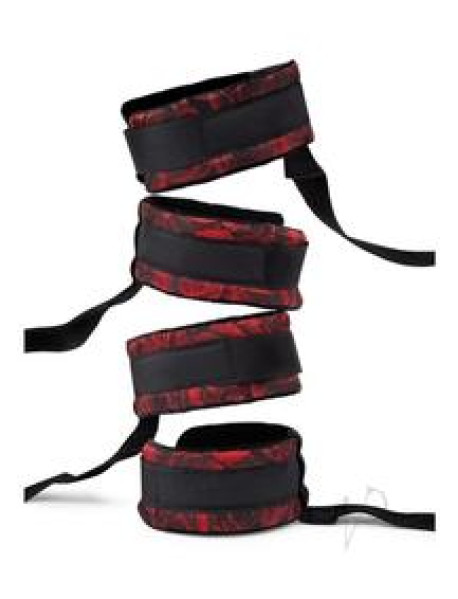 Sk Rosegasm Bed Restraint Kit Blindfold Sk Rosegasm Bed Restraint Kit Blindfold