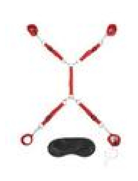 Lux F Bed Spreader 7pc Red Lux F Bed Spreader 7pc Red