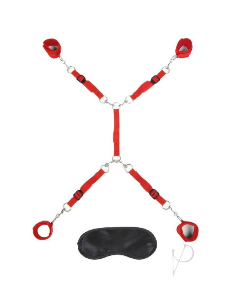Lux F Bed Spreader 7pc Red Lux F Bed Spreader 7pc Red