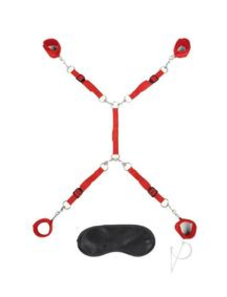Lux F Bed Spreader 7pc Red Lux F Bed Spreader 7pc Red