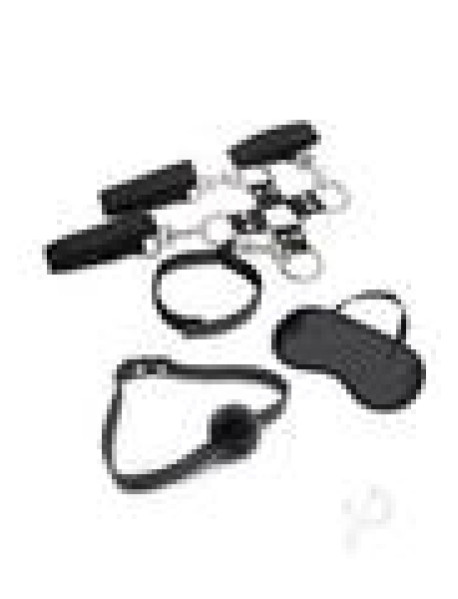 Lux F Hogtie Ball Gag Kit 7pc Lux F Hogtie Ball Gag Kit 7pc