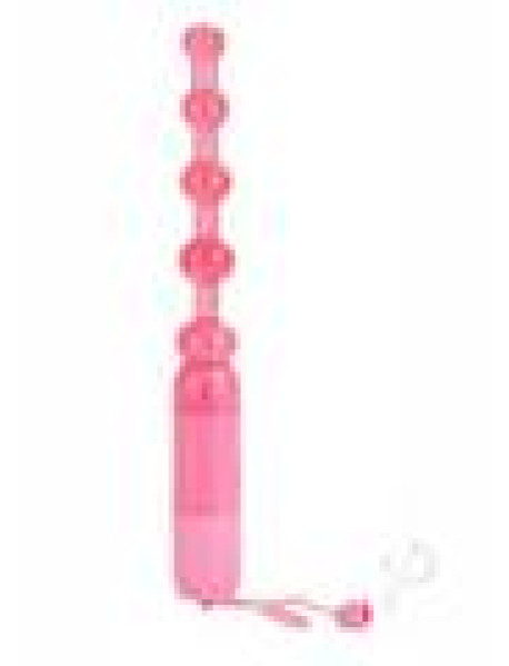 Vibrating Pleasure Beads Pink