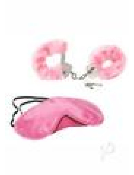 Pleasure Cuffs W/satin Mask