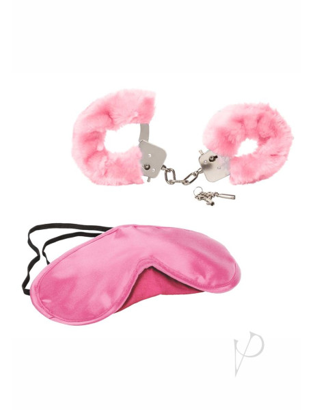Pleasure Cuffs W/satin Mask