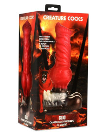 Creature Cockcujodildo Xlred/blk(disc)