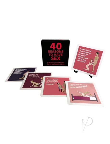 40 Reasons To Have Sex 40 Reasons To Have Sex