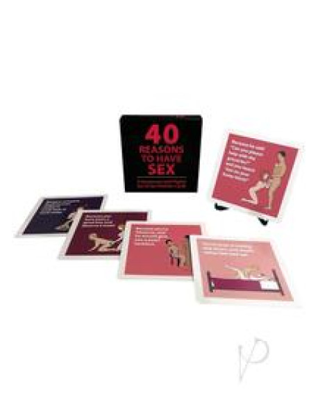 40 Reasons To Have Sex 40 Reasons To Have Sex