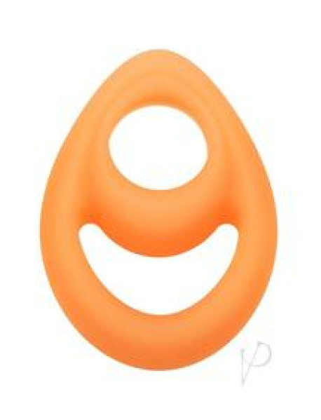 Alpha Gitd Silicone Teardrop Ring