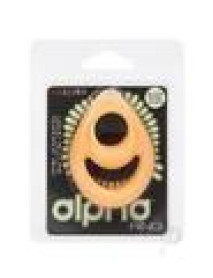 Alpha Gitd Silicone Teardrop Ring