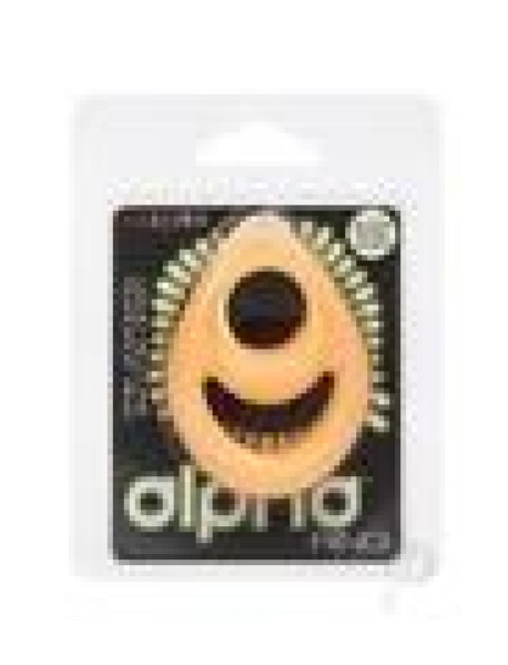 Alpha Gitd Silicone Teardrop Ring