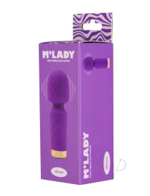 Mlady Mini Vibrating Wand Purple