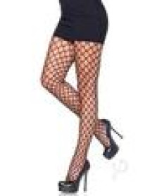 Sharp Edge Scale Pantyhose Os Blk