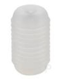 Pop Sock Ribbed Stroker Clear