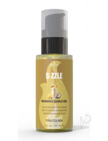 Sizzle Lips Warming Gel Pina Colada 2oz