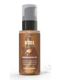Sizzle Lips Warming Gel Salt Caramel 2oz