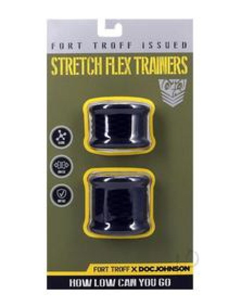 Ft Troff Stretch Flex Trainers Blk Ft Troff Stretch Flex Trainers Blk