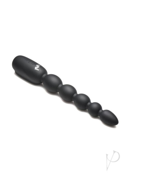Bang Digital Silicone Anal Beads Black