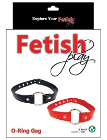 Fb O Ring Gag Vegan Black